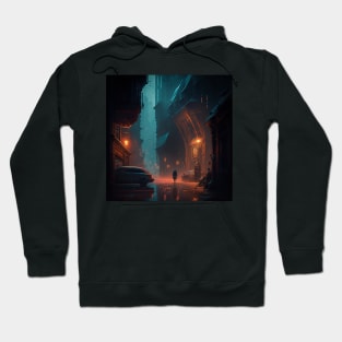 Cyberpunk city Hoodie